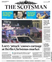 The Scotsman () Newspaper Front Page for 20 December 2016
