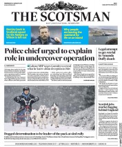 The Scotsman () Newspaper Front Page for 20 January 2016