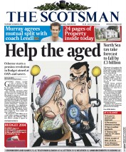 The Scotsman () Newspaper Front Page for 20 March 2014