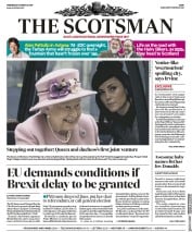 The Scotsman () Newspaper Front Page for 20 March 2019