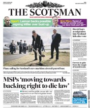 The Scotsman () Newspaper Front Page for 20 April 2018