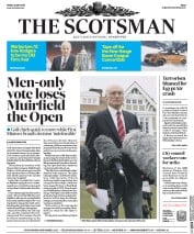 The Scotsman () Newspaper Front Page for 20 May 2016
