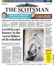 The Scotsman () Newspaper Front Page for 20 May 2020