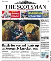 The Scotsman () Newspaper Front Page for 20 June 2019