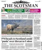 The Scotsman () Newspaper Front Page for 20 July 2020