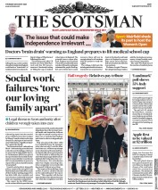 The Scotsman () Newspaper Front Page for 20 August 2020