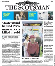The Scotsman () Newspaper Front Page for 21 November 2015