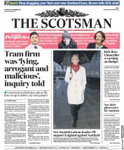 The Scotsman () Newspaper Front Page for 21 November 2017