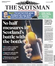 The Scotsman () Newspaper Front Page for 21 November 2018