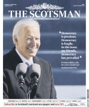 The Scotsman () Newspaper Front Page for 21 January 2021