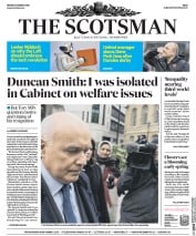 The Scotsman () Newspaper Front Page for 21 March 2016