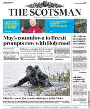 The Scotsman () Newspaper Front Page for 21 March 2017