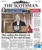 The Scotsman () Newspaper Front Page for 21 March 2019