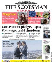 The Scotsman () Newspaper Front Page for 21 March 2020