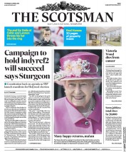 The Scotsman () Newspaper Front Page for 21 April 2016