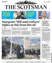 The Scotsman () Newspaper Front Page for 21 June 2016
