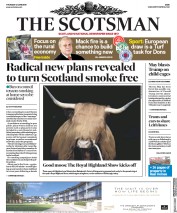 The Scotsman () Newspaper Front Page for 21 June 2018