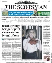 The Scotsman () Newspaper Front Page for 21 July 2020
