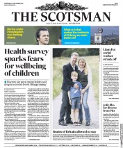 The Scotsman () Newspaper Front Page for 21 September 2016