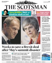 The Scotsman () Newspaper Front Page for 21 September 2018