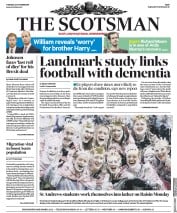 The Scotsman () Newspaper Front Page for 22 October 2019