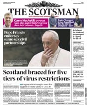 The Scotsman () Newspaper Front Page for 22 October 2020