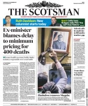 The Scotsman () Newspaper Front Page for 22 November 2017
