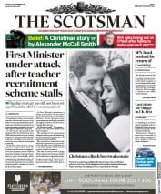 The Scotsman () Newspaper Front Page for 22 December 2017