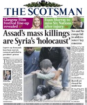 The Scotsman () Newspaper Front Page for 22 January 2014