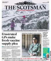 The Scotsman () Newspaper Front Page for 22 January 2021