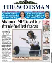 The Scotsman () Newspaper Front Page for 22 March 2014