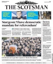 The Scotsman () Newspaper Front Page for 22 March 2017