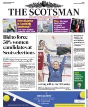 The Scotsman () Newspaper Front Page for 22 March 2018