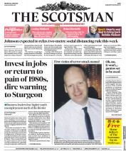 The Scotsman () Newspaper Front Page for 22 June 2020