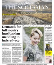 The Scotsman () Newspaper Front Page for 22 July 2020