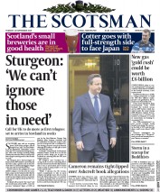 The Scotsman () Newspaper Front Page for 22 September 2015