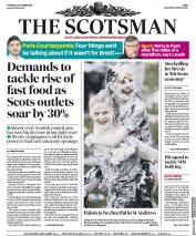 The Scotsman () Newspaper Front Page for 23 October 2018