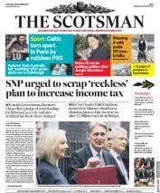 The Scotsman () Newspaper Front Page for 23 November 2017