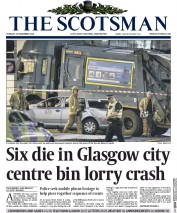 The Scotsman () Newspaper Front Page for 23 December 2014