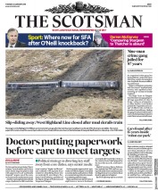 The Scotsman () Newspaper Front Page for 23 January 2018