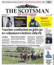 The Scotsman () Newspaper Front Page for 23 January 2021