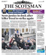 The Scotsman () Newspaper Front Page for 23 February 2018