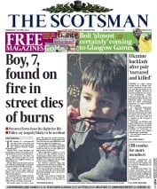 The Scotsman () Newspaper Front Page for 23 April 2014