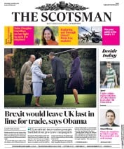 The Scotsman () Newspaper Front Page for 23 April 2016