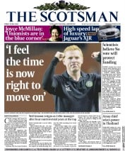 The Scotsman () Newspaper Front Page for 23 May 2014