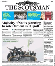 The Scotsman () Newspaper Front Page for 23 May 2016