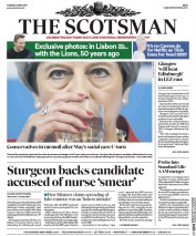 The Scotsman () Newspaper Front Page for 23 May 2017