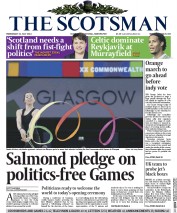 The Scotsman () Newspaper Front Page for 23 July 2014