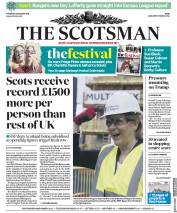 The Scotsman () Newspaper Front Page for 23 August 2018