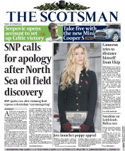 The Scotsman () Newspaper Front Page for 24 October 2014